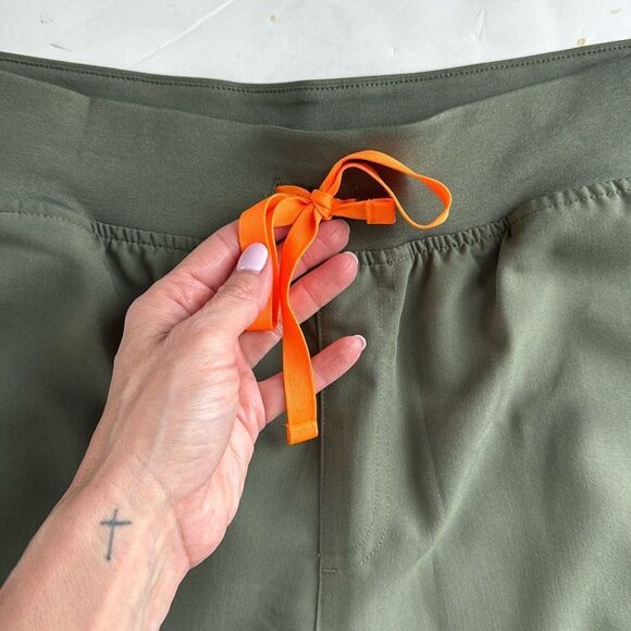 Figs Womens Zamora Jogger Scrub Pants‎ Olive Green Size XXL/P Nursing Medical - Picture 7 of 16
